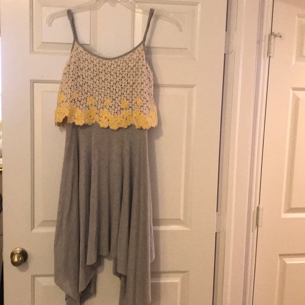 Crochet Asymmetrical Dress